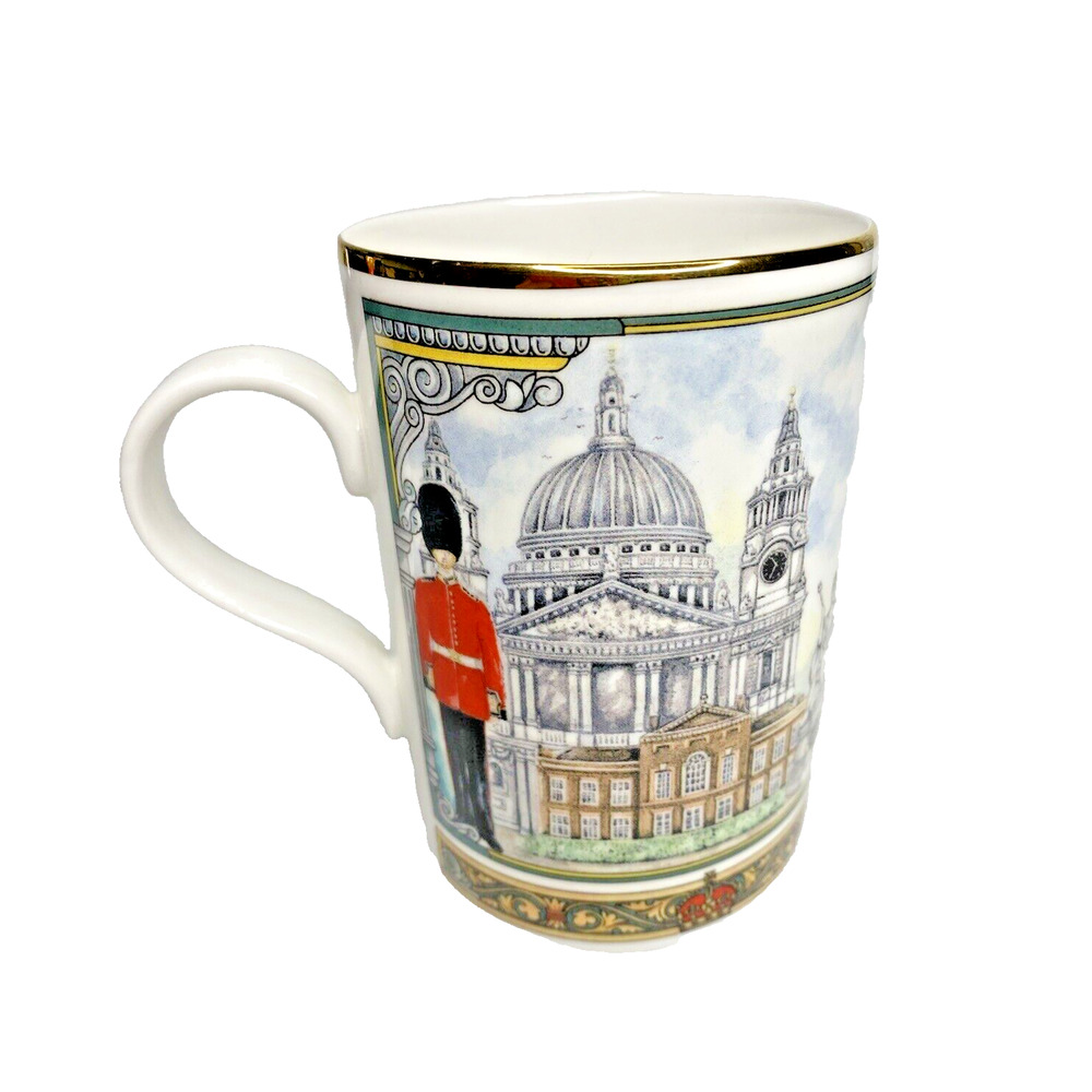 James Sadler Fine Bone China Horseguards London Heritage Collection Coffee Mug